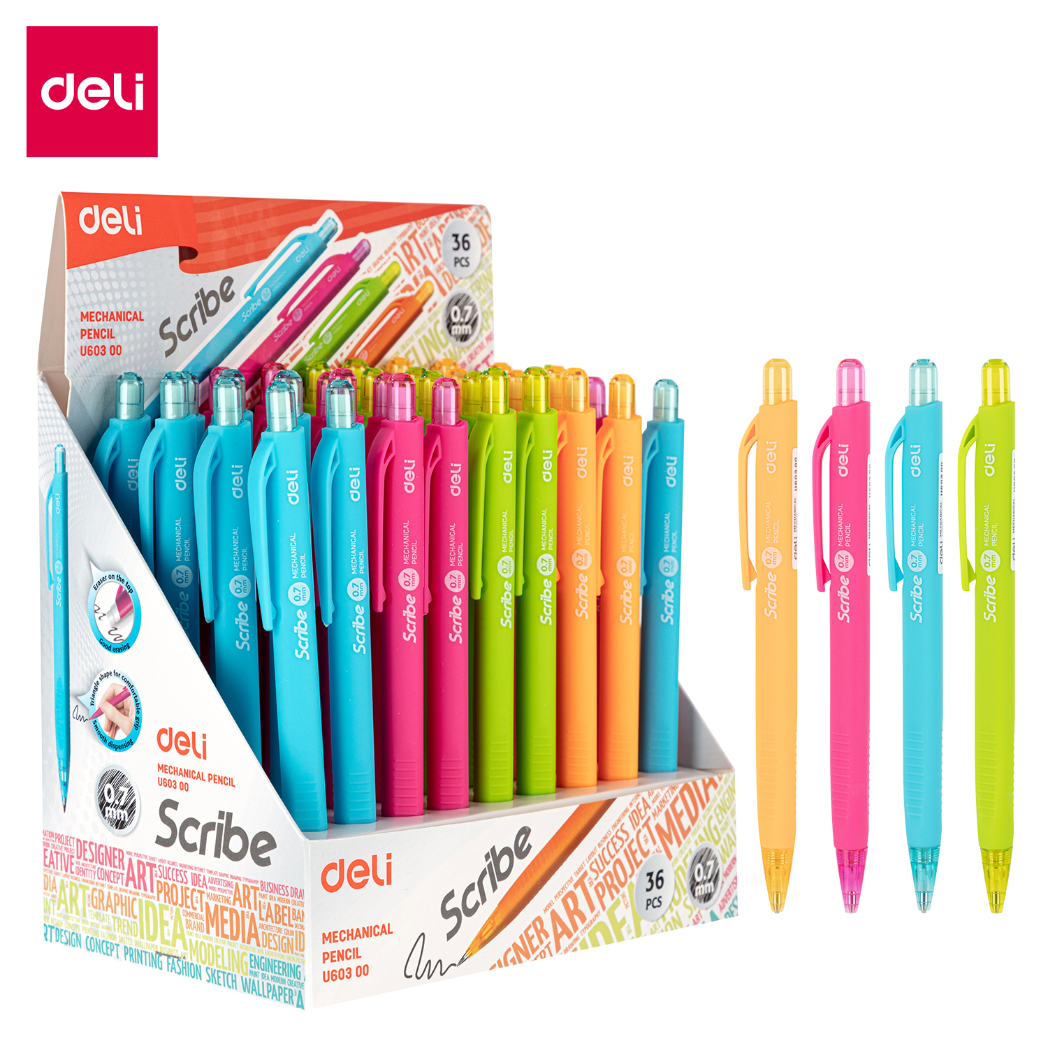 قلم رصاص ميكانيكي بلاستيكي