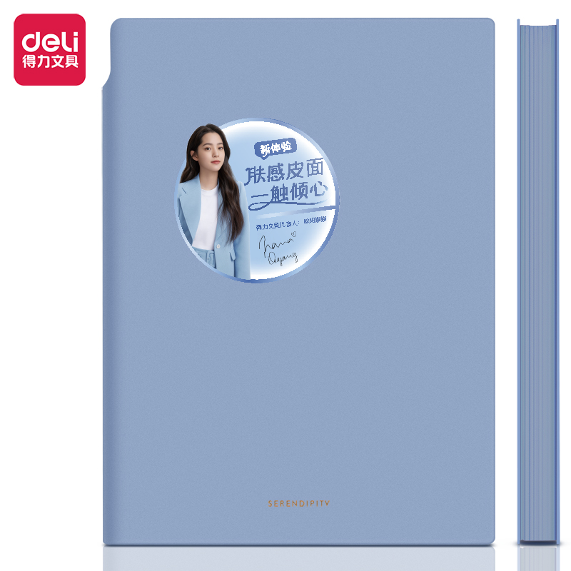 دفتر ملاحظات مع غطاء جلد-