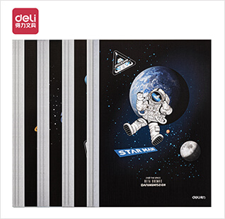 دفتر بغلاف لين