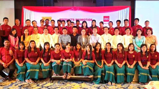 تعليقات ممتازة من إطلاق ترويج منتجات ميانمار