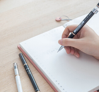 office gel pen inspiration writing