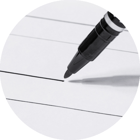 مسافة الكتابة