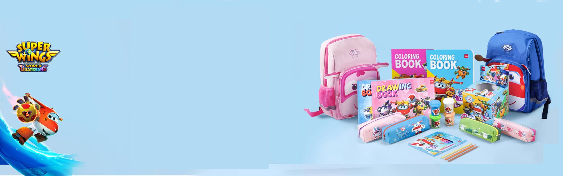 قرطاسية Deli Super Wings