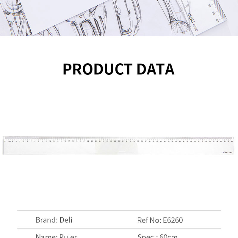 deli e6260ruler 4