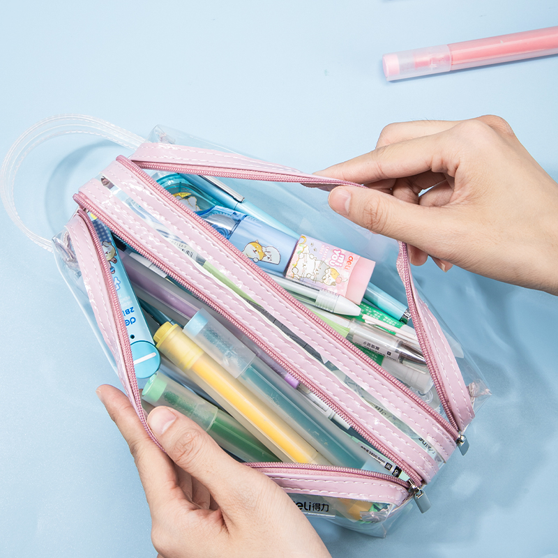 Deli-66600 School Pencil Pouch