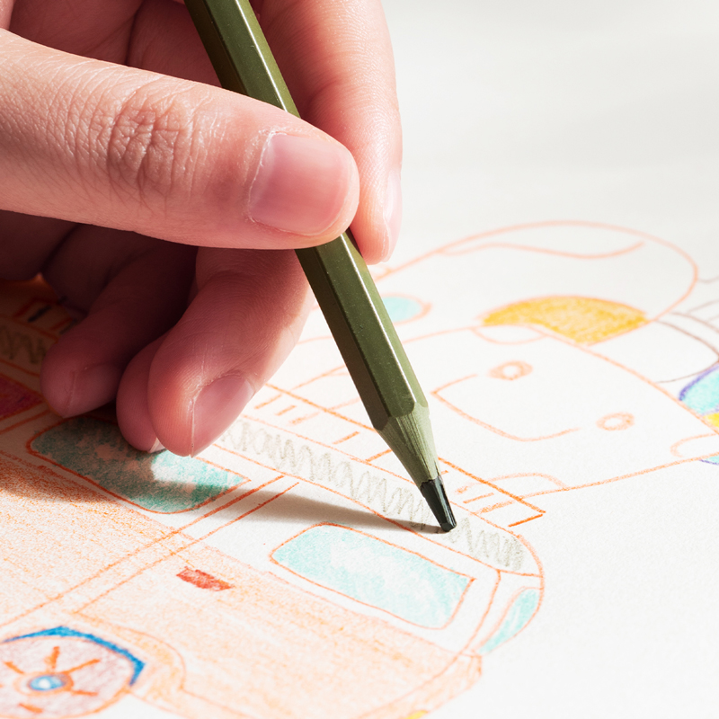 Deli-EC125-12 Colored Pencil