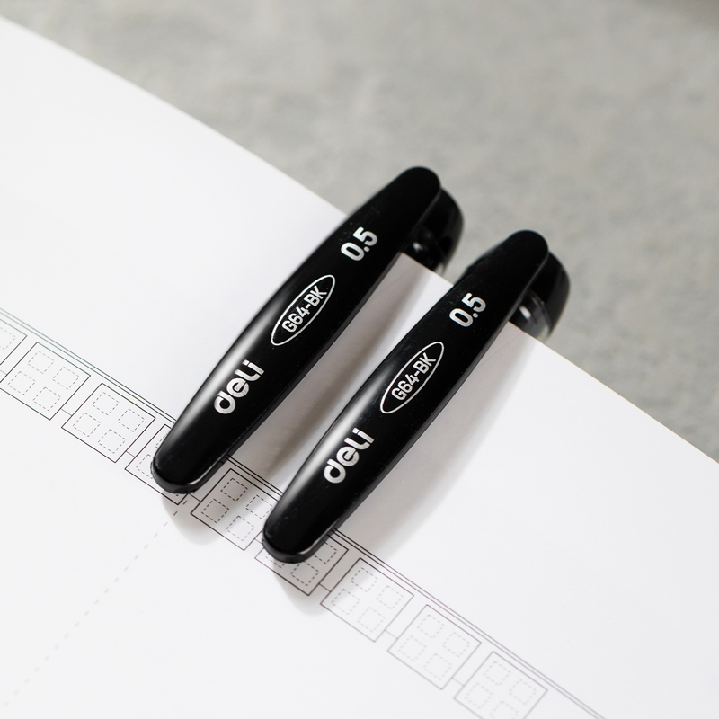 Deli-EG64-BK Gel Pen