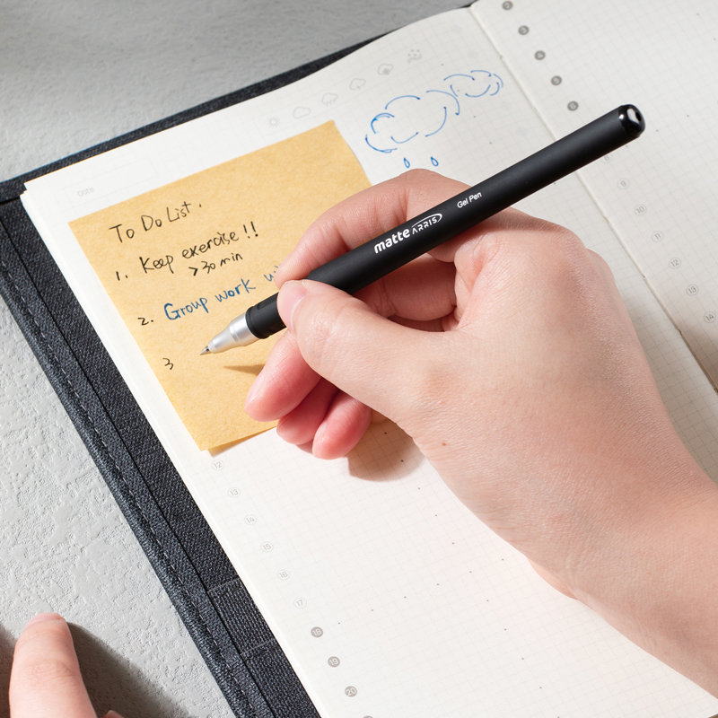 Deli-EG64-BK Gel Pen