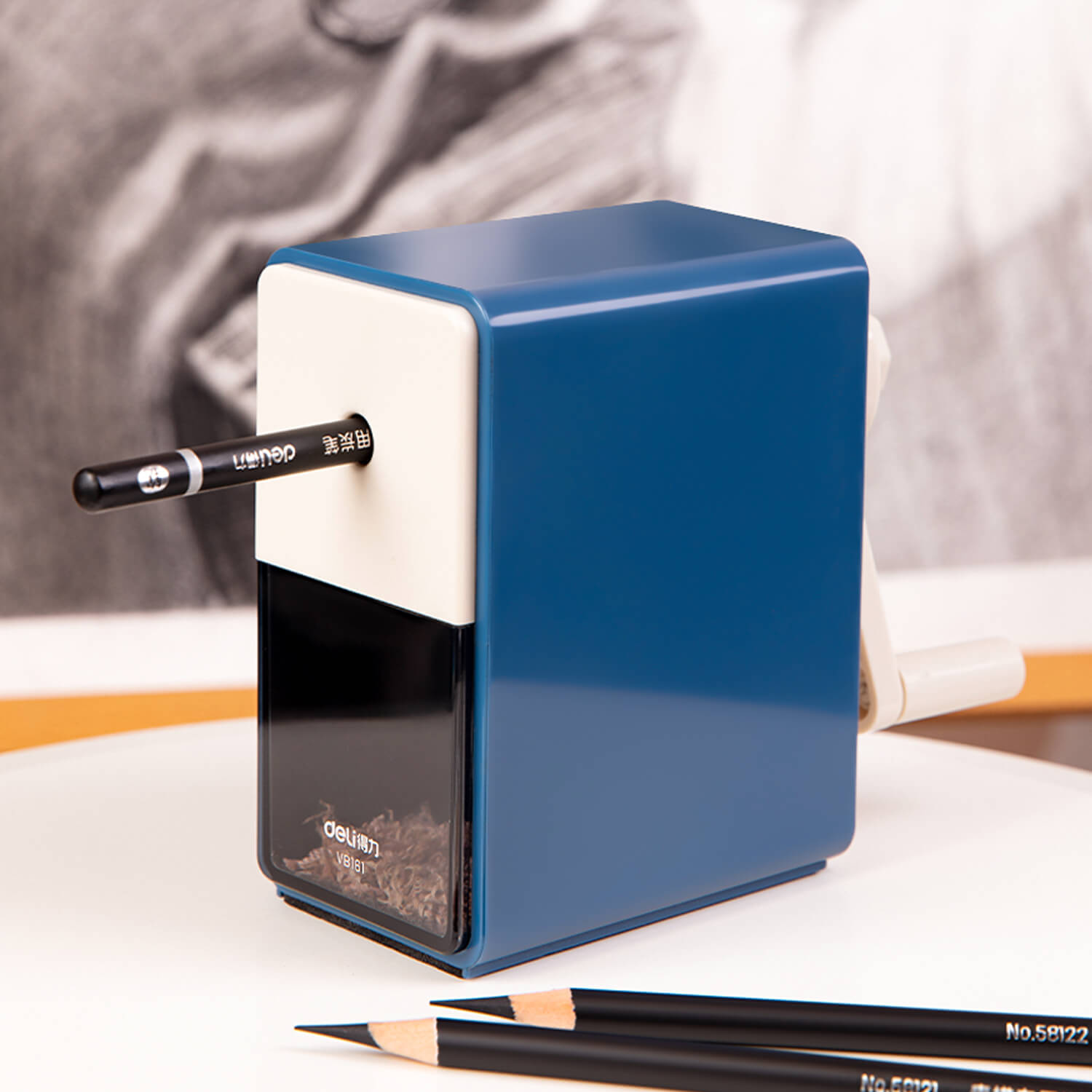 deli vb161 rotary pencil sharpener 2
