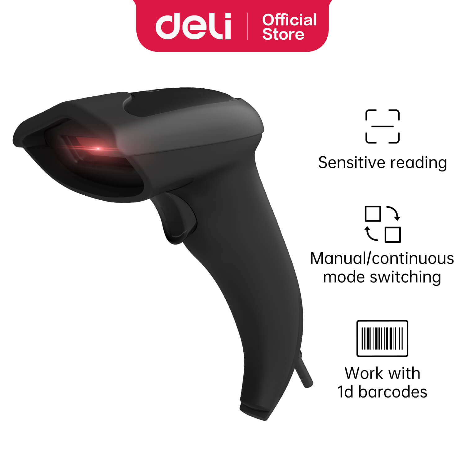 deli es211 handheld barcode scanner 1