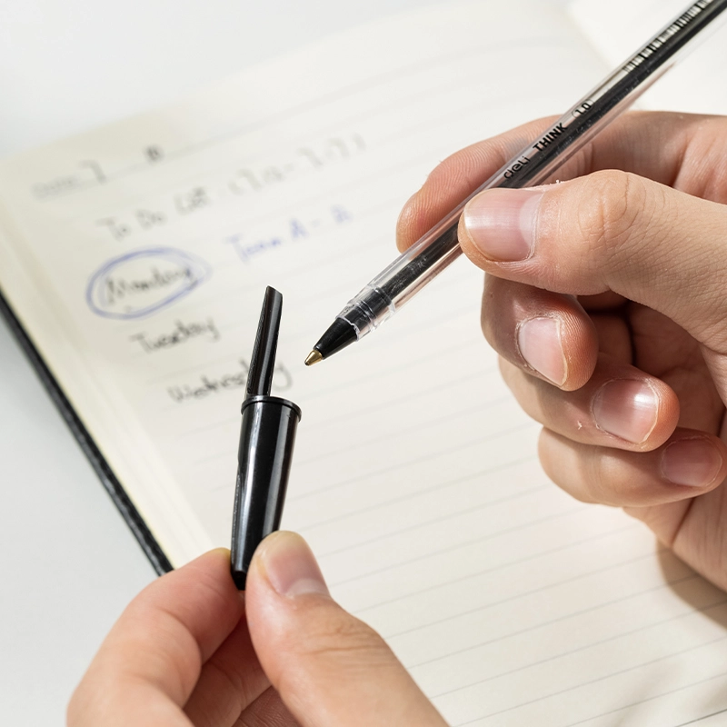 deli eq4 mt bk ballpoint pen2