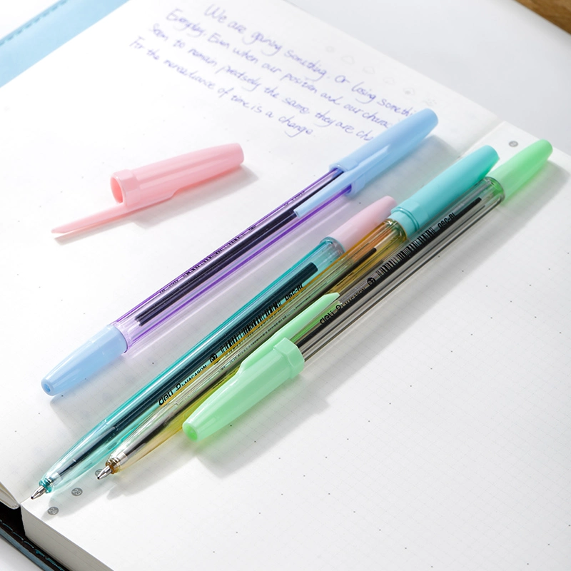 deli eq6c mt bl ballpoint pen4