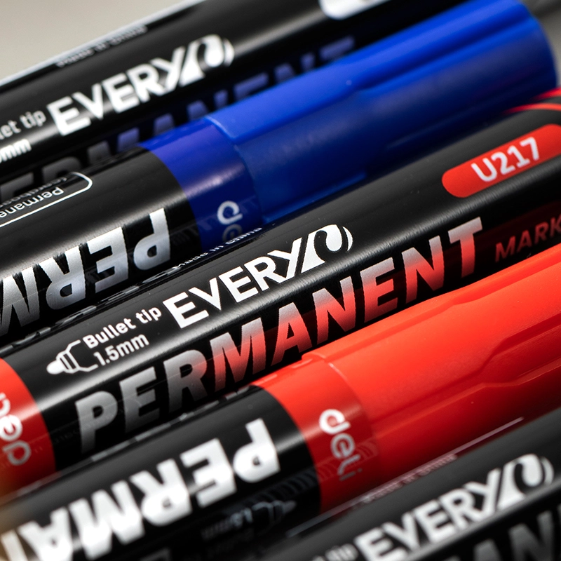 deli eu217 bl permanent marker5