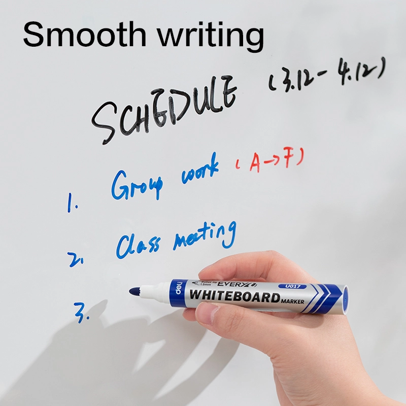 deli eu017 bl whiteboard marker4