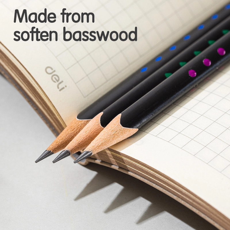 deli ec7 hb graphite pencil2