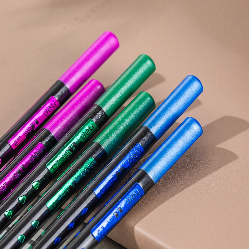 deli ec7 hb graphite pencil4