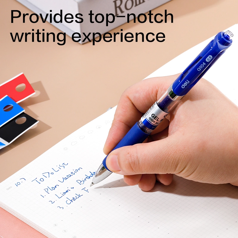 deli eg97 bl gel pen refill4