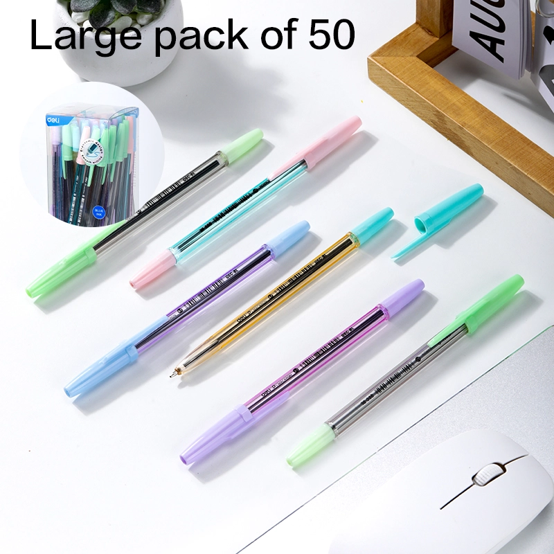deli eq6c b ball point pen4