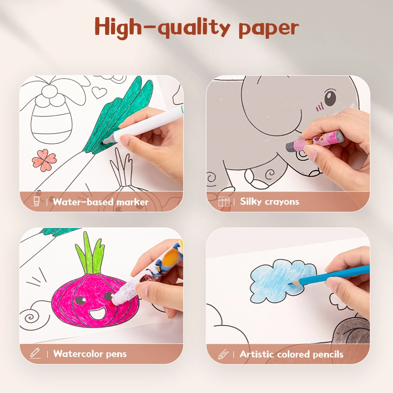 deli eh758 drawing roll animal4