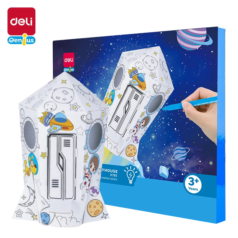 غرفة لعب من الورق المقوى