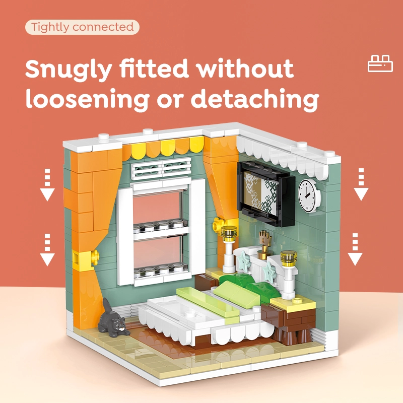 ولبنات البناء-التصميم الداخلي (غرفة النوم)