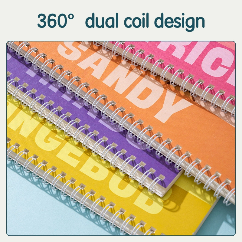 deli ela560 spiral notebook a5 60sheets4