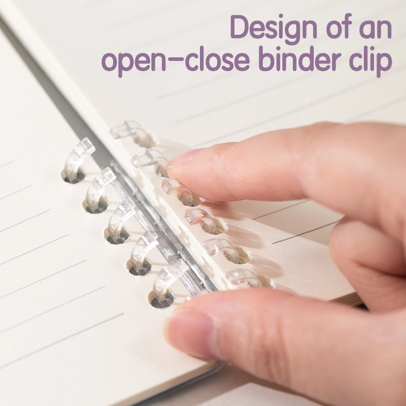 deli en210 loose leaf notebook a5 50sheets2