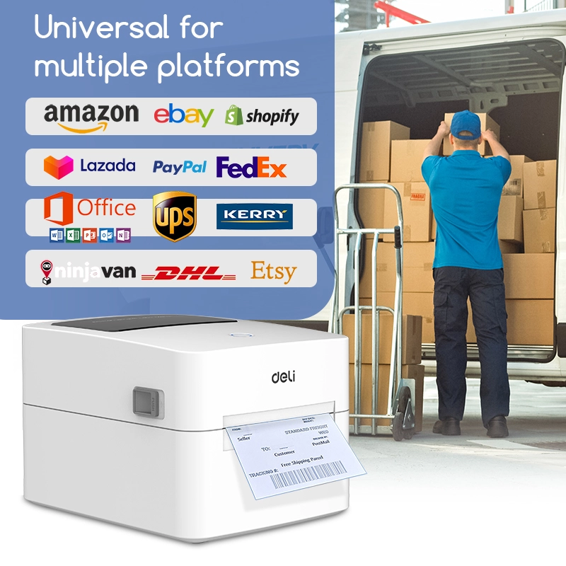 deli e750w thermal label printer 3