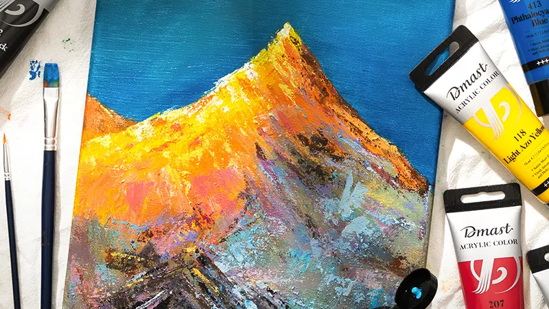 منتجات ألوان الأكريليك Dmast