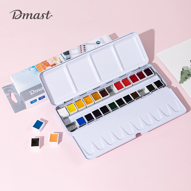 مجسم ألوان مائية