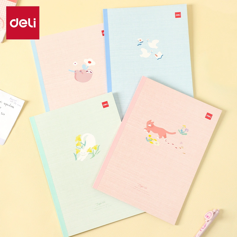 دفتر مدرسة بأغطية ناعمة