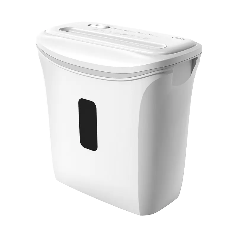 deli e9945 paper shredder white