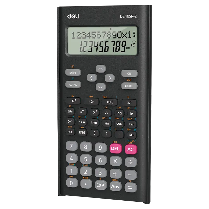 deli ed240sr 2 scientific calculator