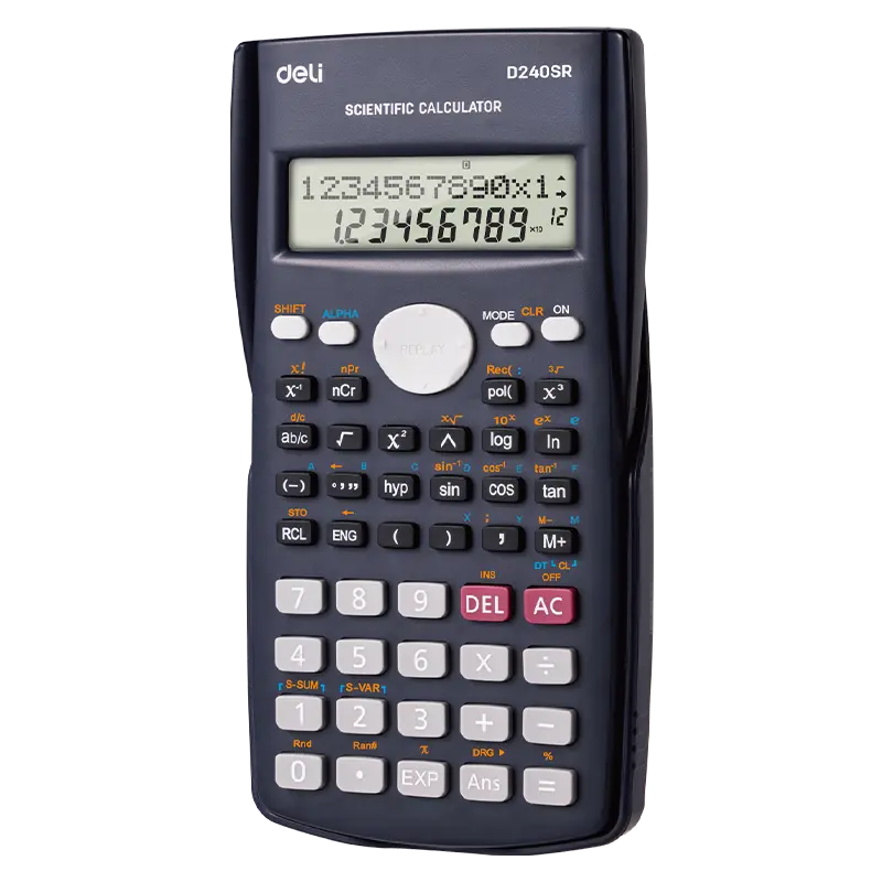 deli ed240sr scientific calculator