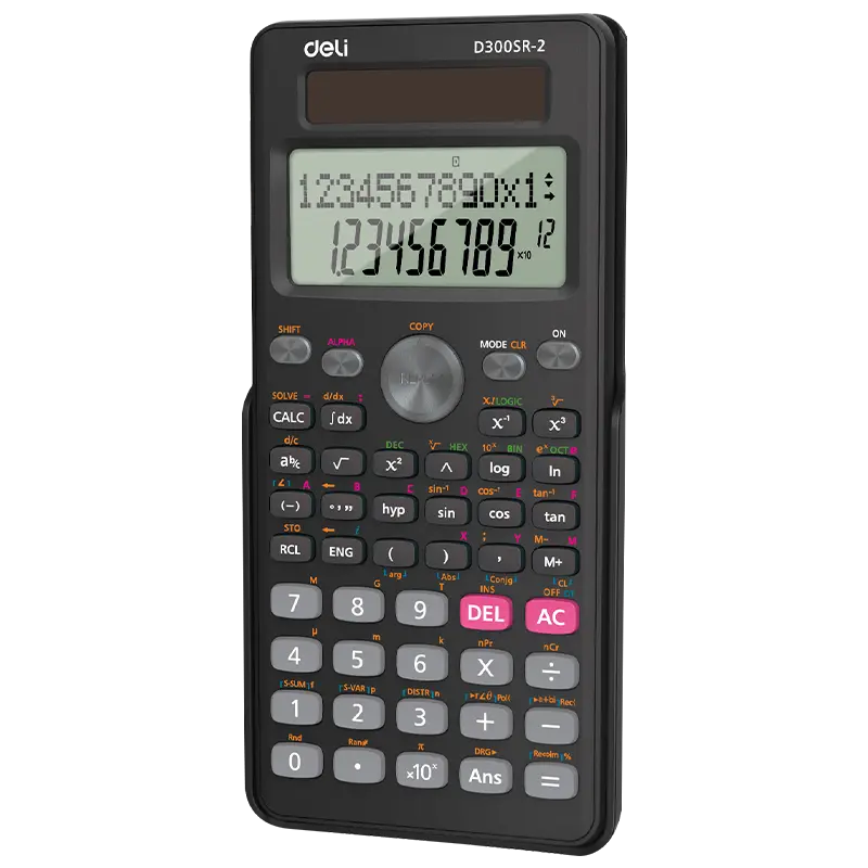 deli ed300sr 2scientific calculator