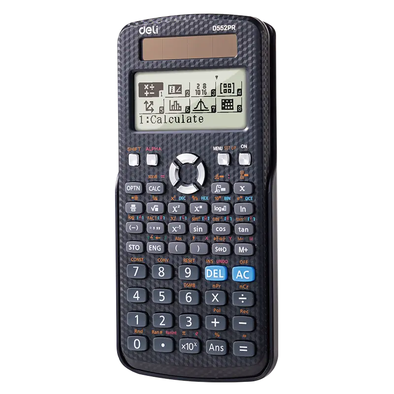 deli ed552pr scientific calculator