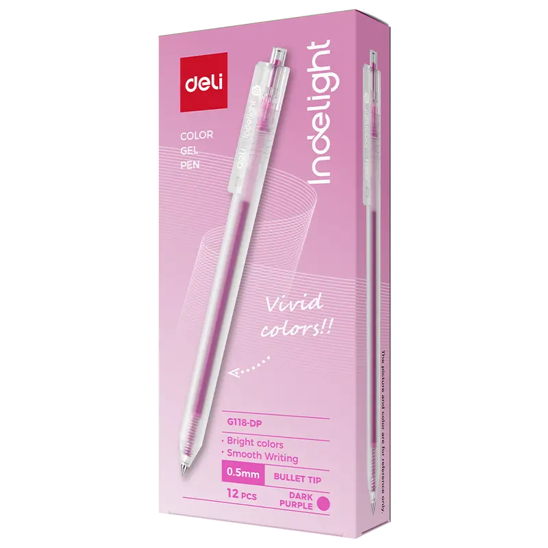 قلم جل ملون