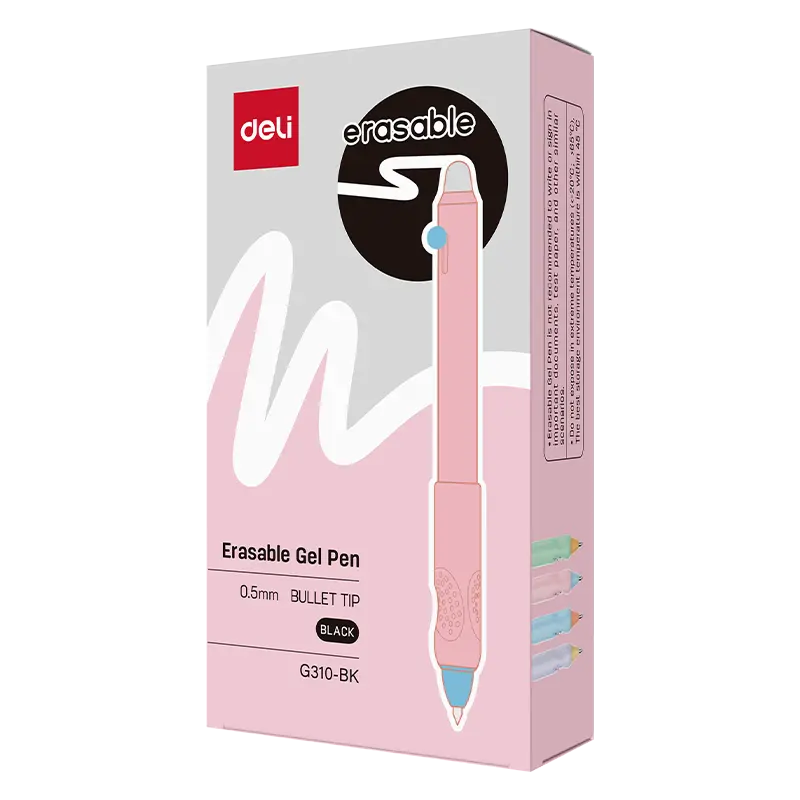 deli eg310 bk erasable gel pen