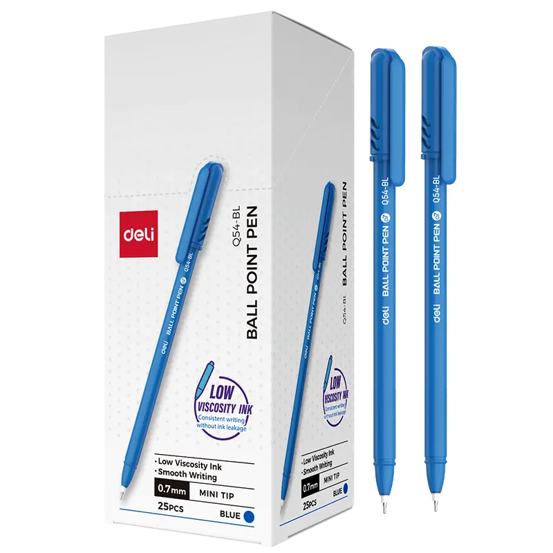 deli eq54 bl ballpoint pen