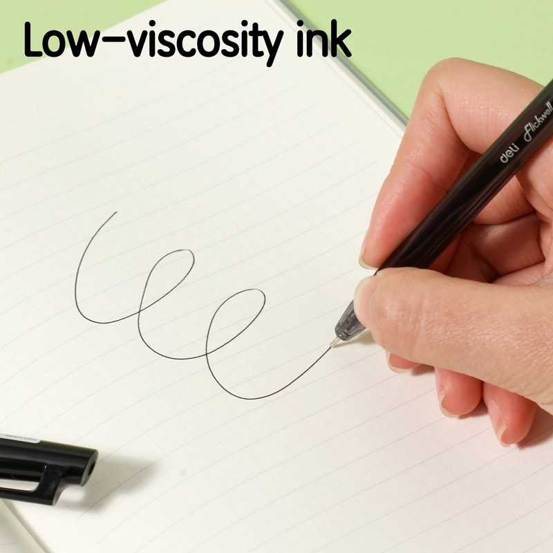 deli-eq100-bk-ballpoint-pen-2